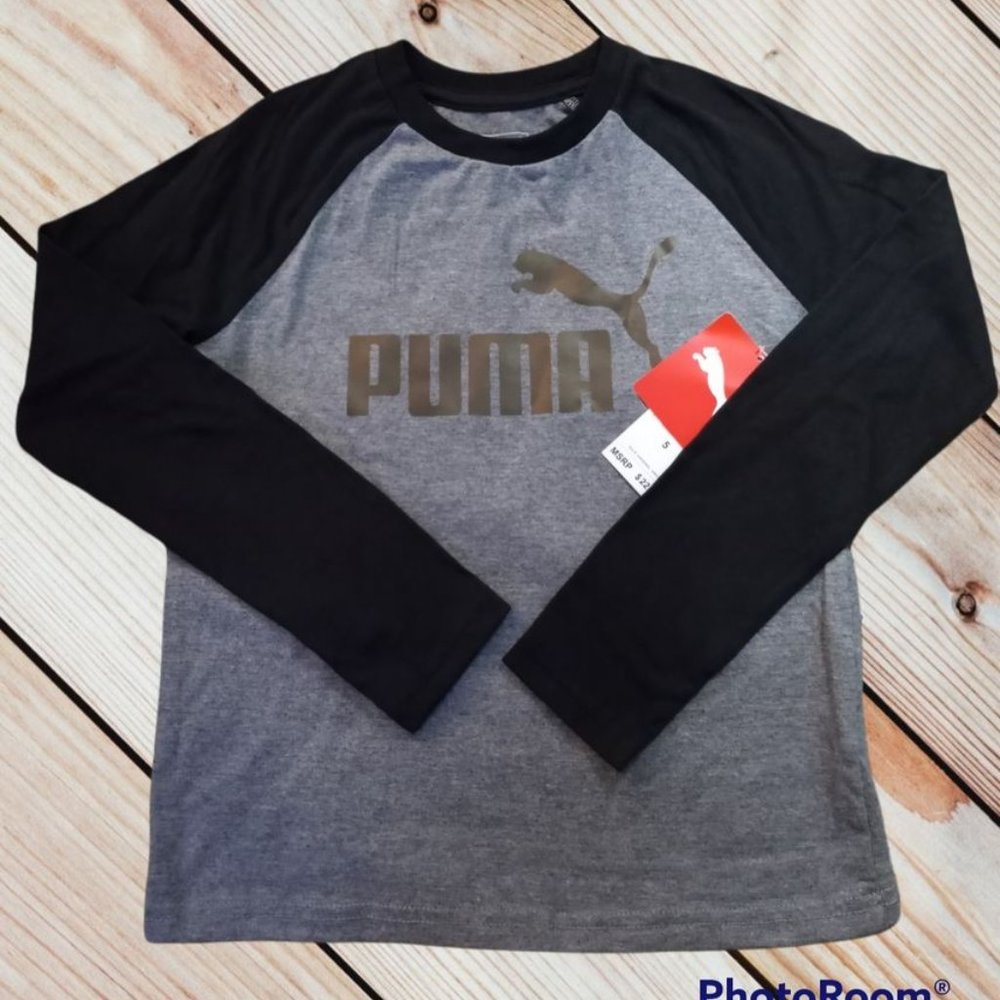 Boys Puma Shirt Reglan Style T-shirt sizes 4 & 5